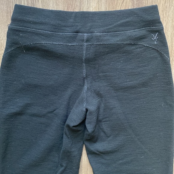 VGUC Ibex Izzi Merino Wool Pull On Pants with Crossover Waistband - Picture 6 of 14